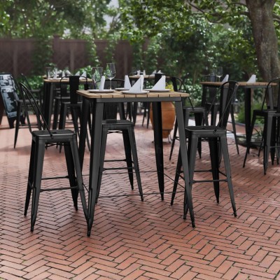 Комплект барный: стол, 2 стула UrbanBar - купить в Табулдаке