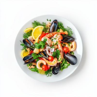 Фирменное блюдо Морской гриль прованс - купить в Табулдаке